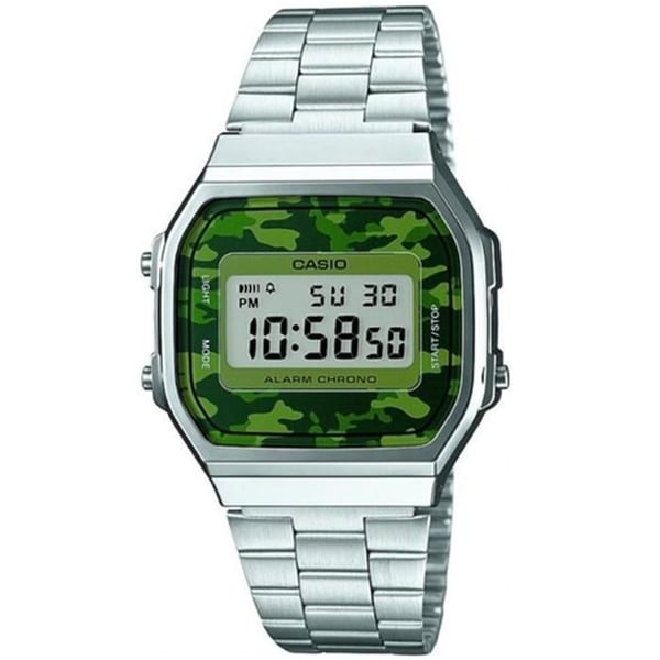 Klocka - CASIO - Illuminator - Timing - Dagligt larm - Vattentäthet 10 Atm