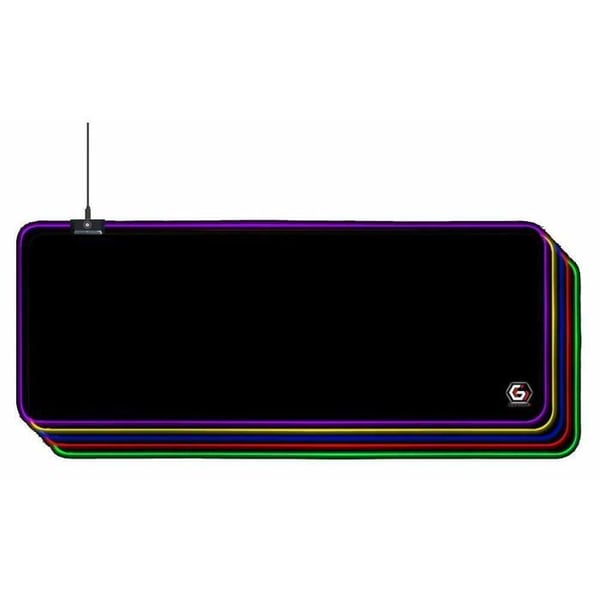 Musmatta - Gembird - MP-GAMELED-L - Flerfärgad - RGB LED - Antiglidande gummi