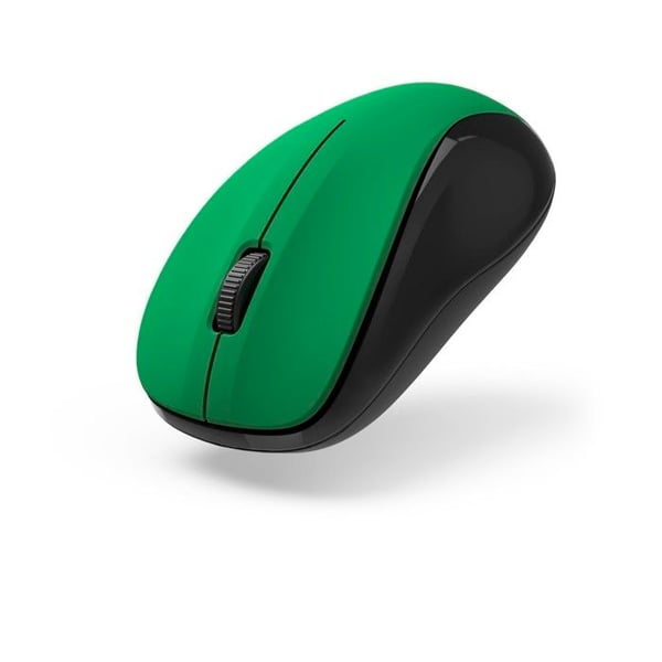Trådlös optisk mus 3 knappar "MW-300 V2", tyst, USB-mottagare, grön