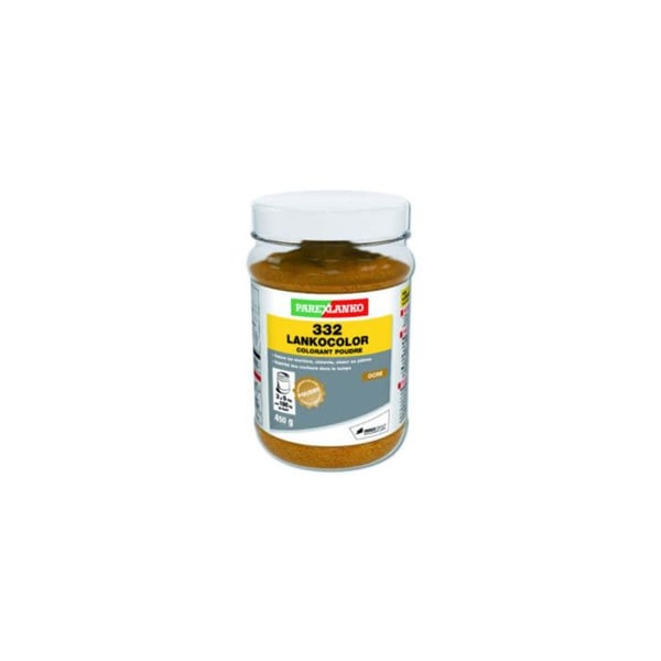 Pulverfärg 332 LANKOCOLOR PAREXLANKO - murbruk, cement, plåster - ockra - 450 g