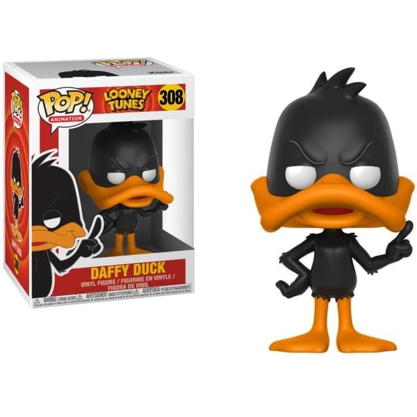Figur - FUNKO - Daffy Duck - 10 cm - Svart - För barn från 3 år