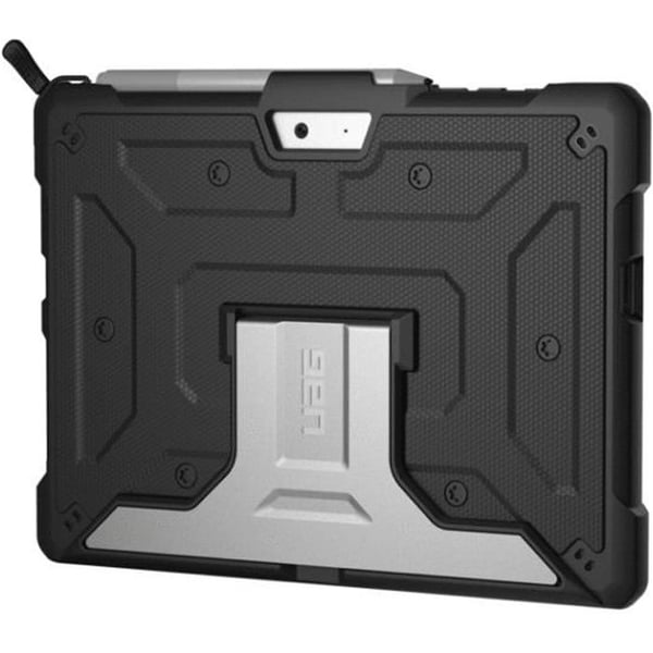 Hus - Urban Armor Gear - Metropolis - Microsoft Surface Go - 25,4 cm (10") - Sort, Sølv
