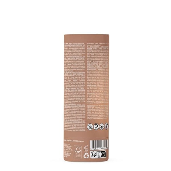 Täckande solkräm - ATTITUDE - Sunly - SPF 30 - UV-skydd - Krämig konsistens