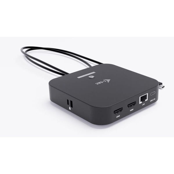 I-TEC Dockningsstation USB-C Dual HDMI 4K med Power Delivery 100W och 6 USB-portar
