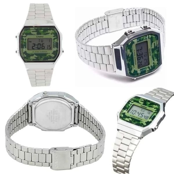 Klocka - CASIO - Illuminator - Timing - Dagligt larm - Vattentäthet 10 Atm