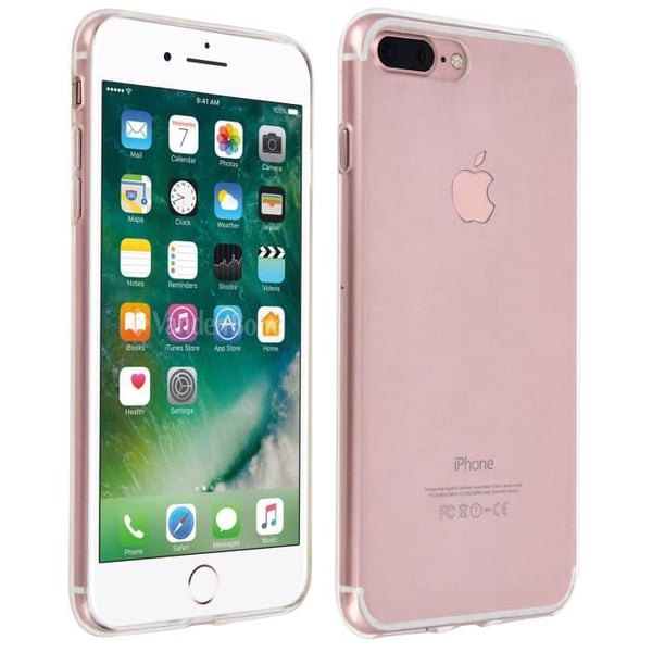 Coque - Apple - iPhone 7 Plus / 8 Plus - Silikongel - Ultrafin - Transparent
