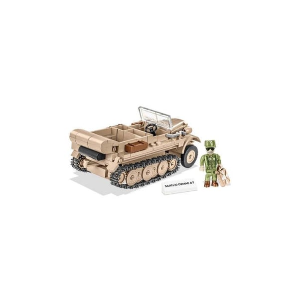 Modell - COBI - 2273 - Sd. Kfz. 10 DEMAG D7 - Plast - Grå - Från 6 år