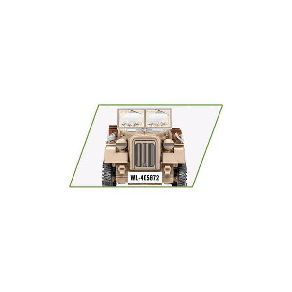 Modell - COBI - 2273 - Sd. Kfz. 10 DEMAG D7 - Plast - Grå - Från 6 år