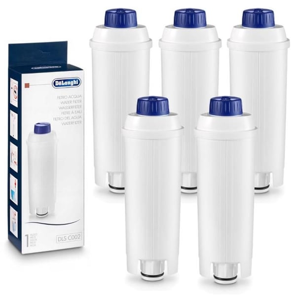 Vattenfilter - Delonghi - DLS C002 - 3-pack - Avkalkningsfilter - Kompatibel med automatiska kaffemaskiner