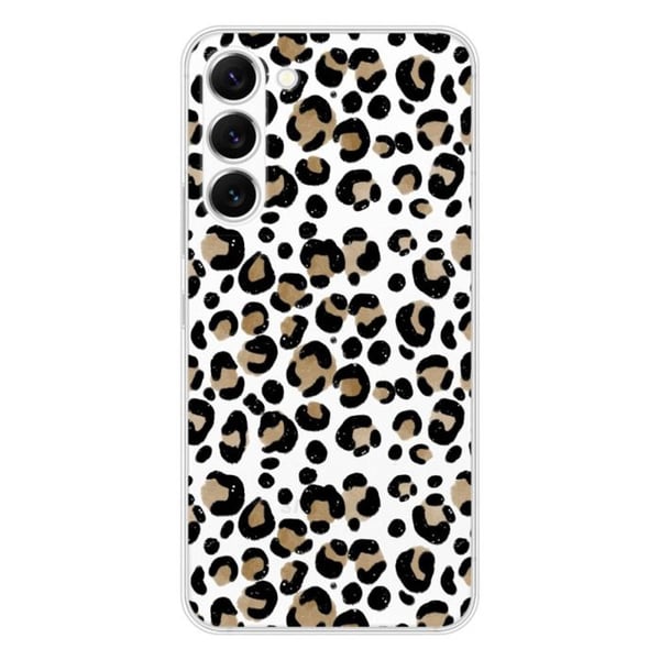Siliconfodral - Kompatibel med Samsung Galaxy S23 - leoparddesign