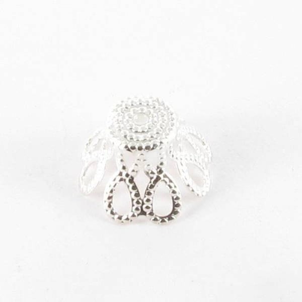 MégaCréa - Metallhätta 5,5 cm Silverfärgad