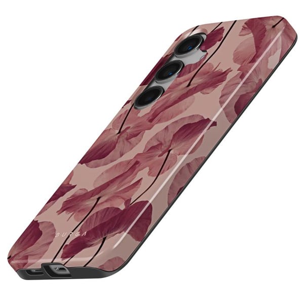 Coque - Burga - S24/S25 - Elegant - Motiv Tender Kiss - Stötskydd och repmotstånd