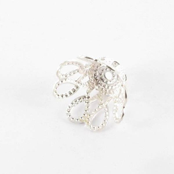 MégaCréa - Metallhätta 5,5 cm Silverfärgad