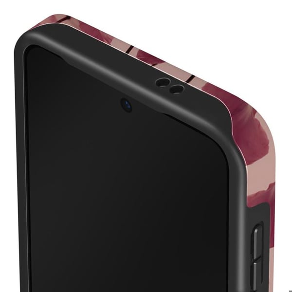 Coque - Burga - S24/S25 - Elegant - Motiv Tender Kiss - Stötskydd och repmotstånd