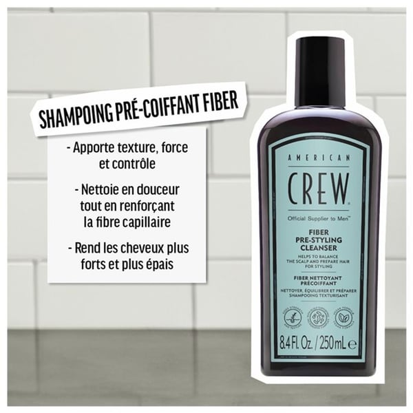 American Crew Fiber Pre-Styling Cleanser 250 ml