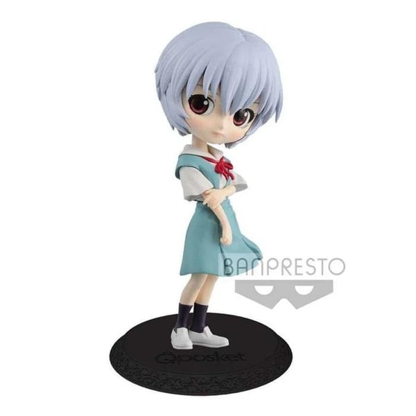 Evangelion-filmfigur Q Posket Rei Ayanami Ver. B 14 cm- USED