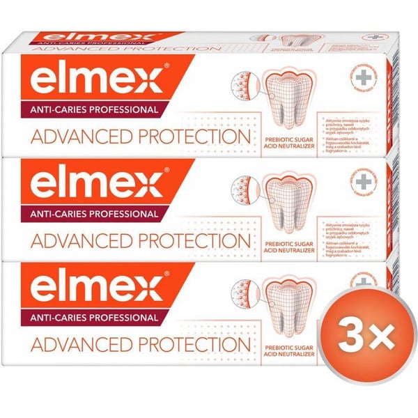 ELMEX Anti-Caries Professionell 3 × 75 ml