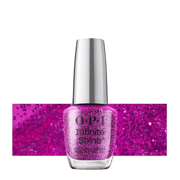 OPI Infinite Shine Holiday 25 Bra Nog Att Behandla Pinkish Delight 15ml