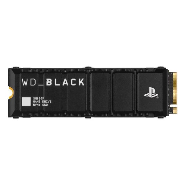 SSD - WD - BLACK SN850P - 2 To - M.2 - Kølesystem - PS5