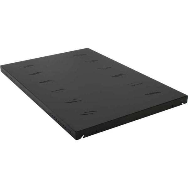 TRITON 19 HYLLA 1U 650MM 80KG PLASTIK SVART (RA...