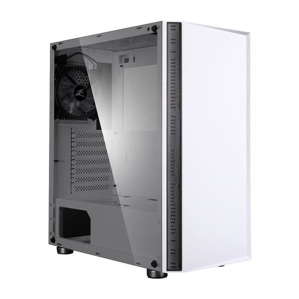 ZALMAN R2 PC CASE - Medium Tower - Vit - Härdat glas - E-ATX-format (R2TGWH)