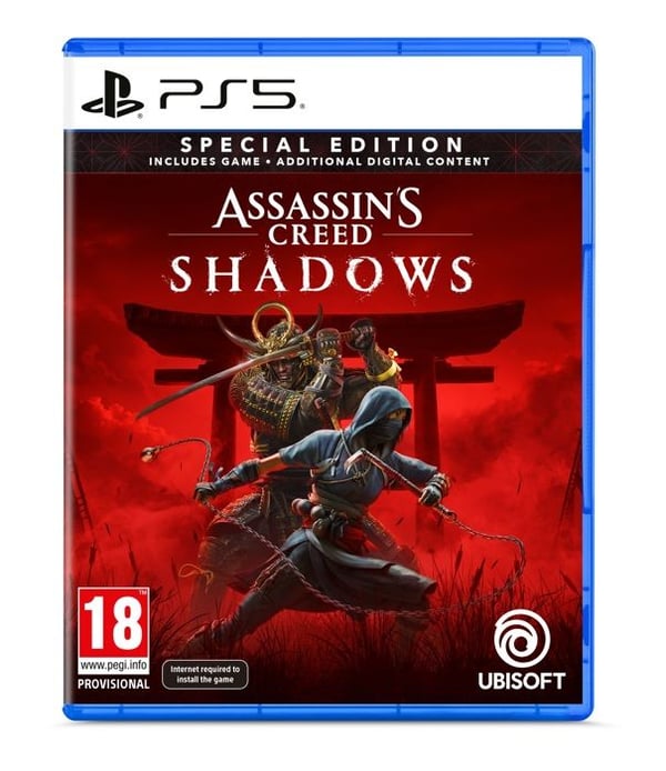 Datorspel - UBISOFT - Assassin's Creed Shadows - Action-äventyr - Feodala Japan - Specialutgåva