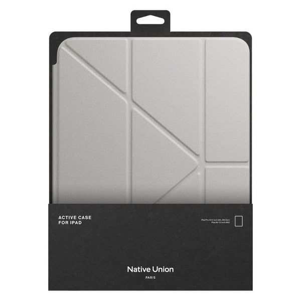 Fällbart Fodral 4 Positioner - NATIVE UNION - Aktivt Folio - iPad 11/10.9 - Grå - Återvunna Material