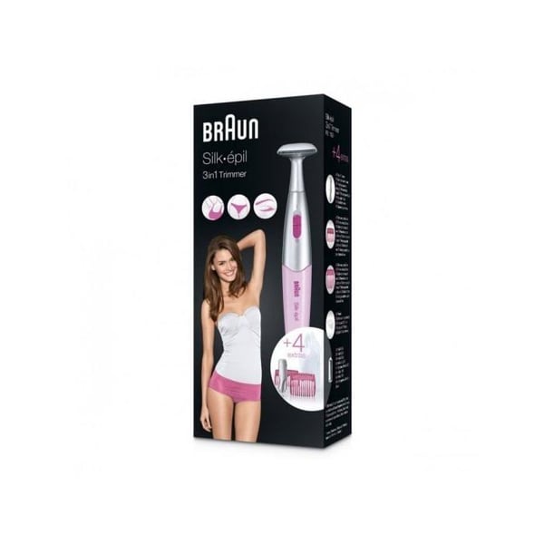 Rifinitore - Silk-épil - Styler 3in1 - Ruusukulta - AAA 1.5V - Langaton