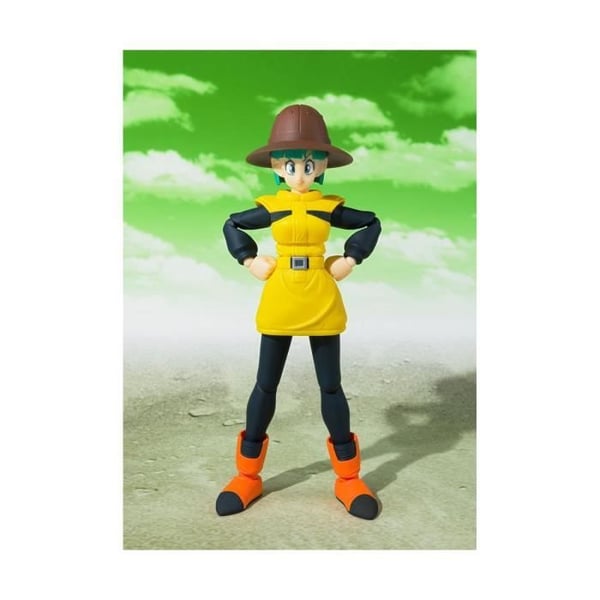 Bandai Tamashii Nations - Dragon Ball Z - Figurine S.H. Figuarts Bulma Resa till Planet Namek 14 cm