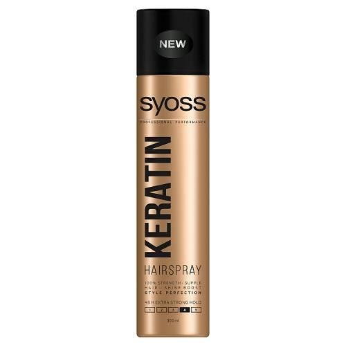 Keratin hårspray lakier do włosów w sprayu Extra Strong 300ml
