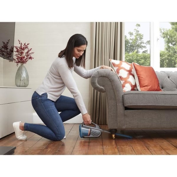 BLACK+DECKER BHHV320B-QW Dustbuster Lithium 12V Håndstøvsuger - 2 hastigheder - Driftstid 25 min - Blå