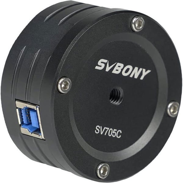 Svbony SV705C Astrokamera Färg, USB3.0 ST4 Styrport Stort, Teleskopokular med CMOS Sensor IMX585, för EAA Imagering