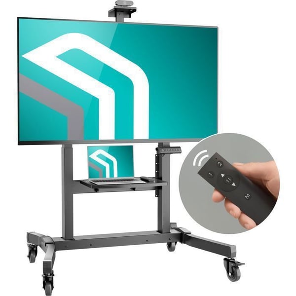 Stöd för motoriserad TV - ONKRON TS1991E-B - 50–100" - 120 kg - VESA 200x200–1000x600
