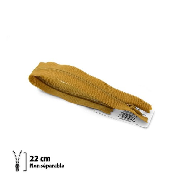 Dold dragkedja Z41 - osynlig 4mm - 22 cm - 7141674022
