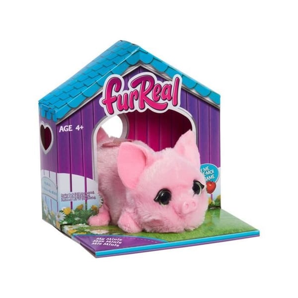 Plyschleksak - HASBRO - FURREAL - MY MINIS 15 CM - Rosa - Peppa Pig - Batterier