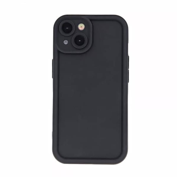 Silikonskal för Samsung Galaxy A37 5G / A36 5G / A56 5G - TPU-skydd - Minimalistisk - Svart