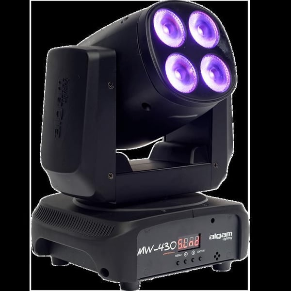 Belysning Ljusspel - ALGAM LIGHTING - LAL MW430 - 4 x 30W RGBW - 540° Pan - 270° Tilt Belysning Ljusspel - ALGAM LIGHTING - LAL MW430 - 4 x 30W RGBW - 540° Pan - 270° Tilt