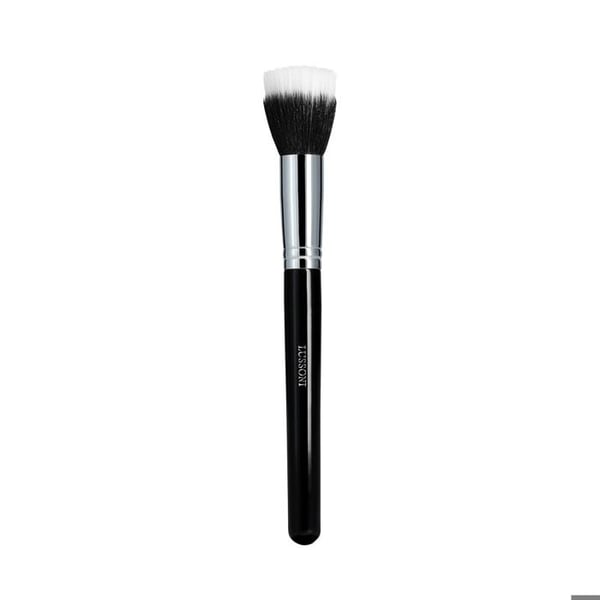 Foundation brush - Lussoni - Make Up Pro 100 - Natural bristles - Ergonomic - Easy to clean