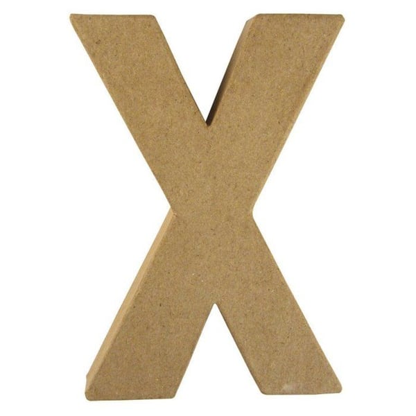 Papper-maché-brev X FSC Återvunnet 100%, 15x10,5x3cm