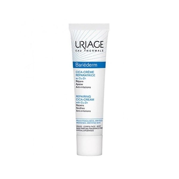 Uriage bariéderm cica-crème med koppar och zink 40ml