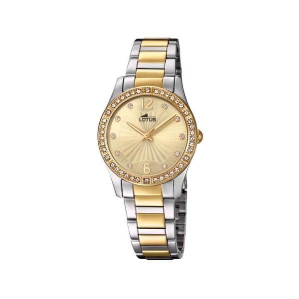 Klocka - Lotus - Klassik Retro 18359-1 - Kvarts - Rostfritt stål - Vintage