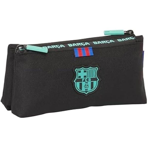 Skolkit - SAFTA - FC Barcelona - 22 x 8 x 10 cm - Svart - Barn