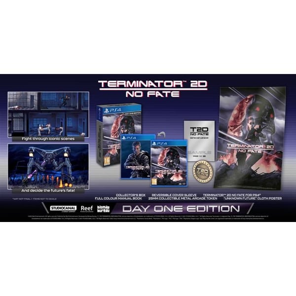 Terminator 2D No Fate Day-One Edition PS4