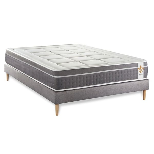 Ensemble Trente 200 x 200 cm sängstomme Kit Grå