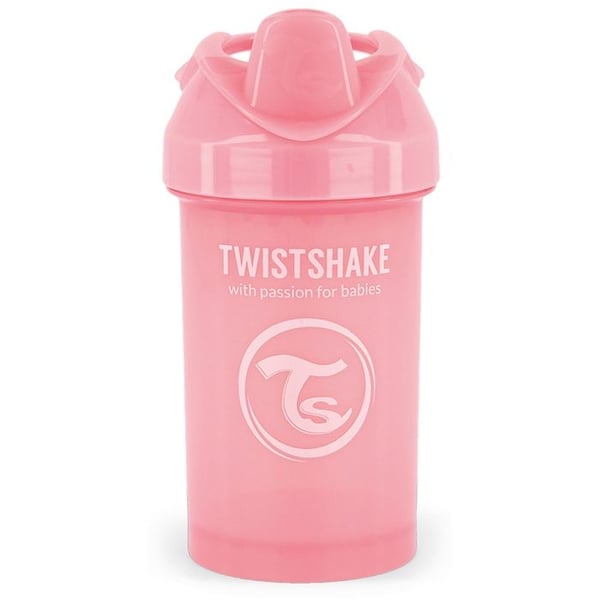 Tasse Crawler Twistshake 300 ml Rosa