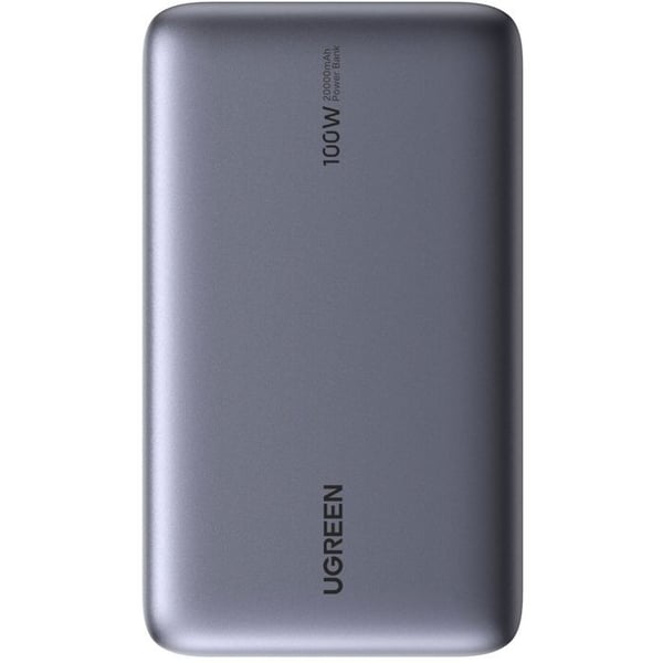Extern batteri - UGREEN - 20,000 mAh - 100W - Version 2 - Grå