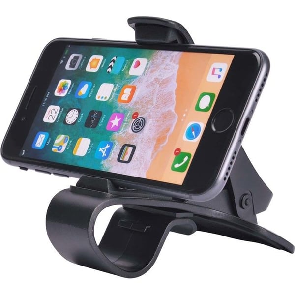 Stöd för bil - Universell - Fäste för instrumentbräda - Ultra kompakt - Smartphone 5-8 cm - Plast