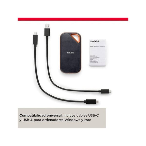 Intern SSD-enhet - SANDISK - - 4TB - - (SDSSDE81-4T00-G25)
