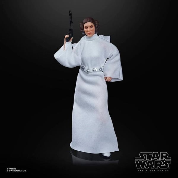 Figur - HASBRO - Star Wars Prinsessan Leia Organa - 15 cm - Rörlig - Tillbehör ingår