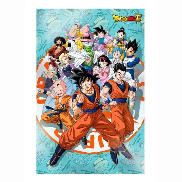 Affisch - SD TOYS - Dragon Ball Super Universe Survival 3D - 3D-effekt - Flerfärgad - Högkvalitativ tryck